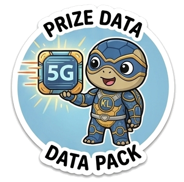 Prize Data / Data Pack sticker